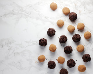 Raw, Vegan & GF chocolate truffles only take 5 minutes to make - EleVen by Venus Williams