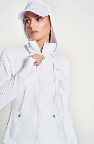 Delight Jacket In White - EleVen by Venus Williams
