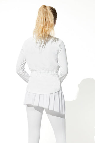 Devotion Pullover In White - EleVen by Venus Williams
