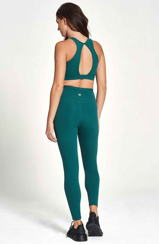 Flow Yoga Legging In Deep Emerald - EleVen by Venus Williams