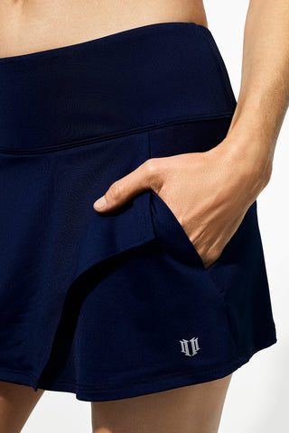 Fly Skirt In Admiral Navy - EleVen by Venus Williams