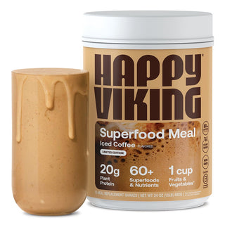 Happy Viking Superfood Powder Iced Coffee - EleVen by Venus Williams