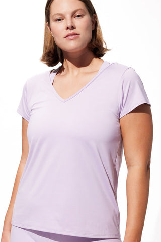 Match Point Short Sleeve In Wisteria - EleVen by Venus Williams