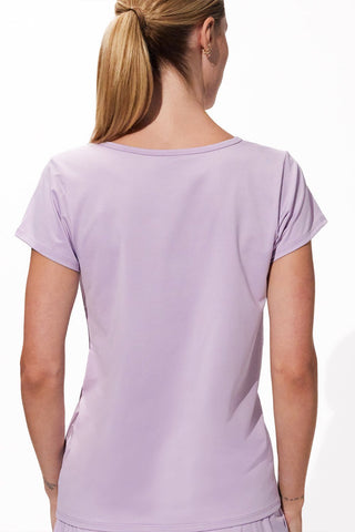 Match Point Short Sleeve In Wisteria - EleVen by Venus Williams