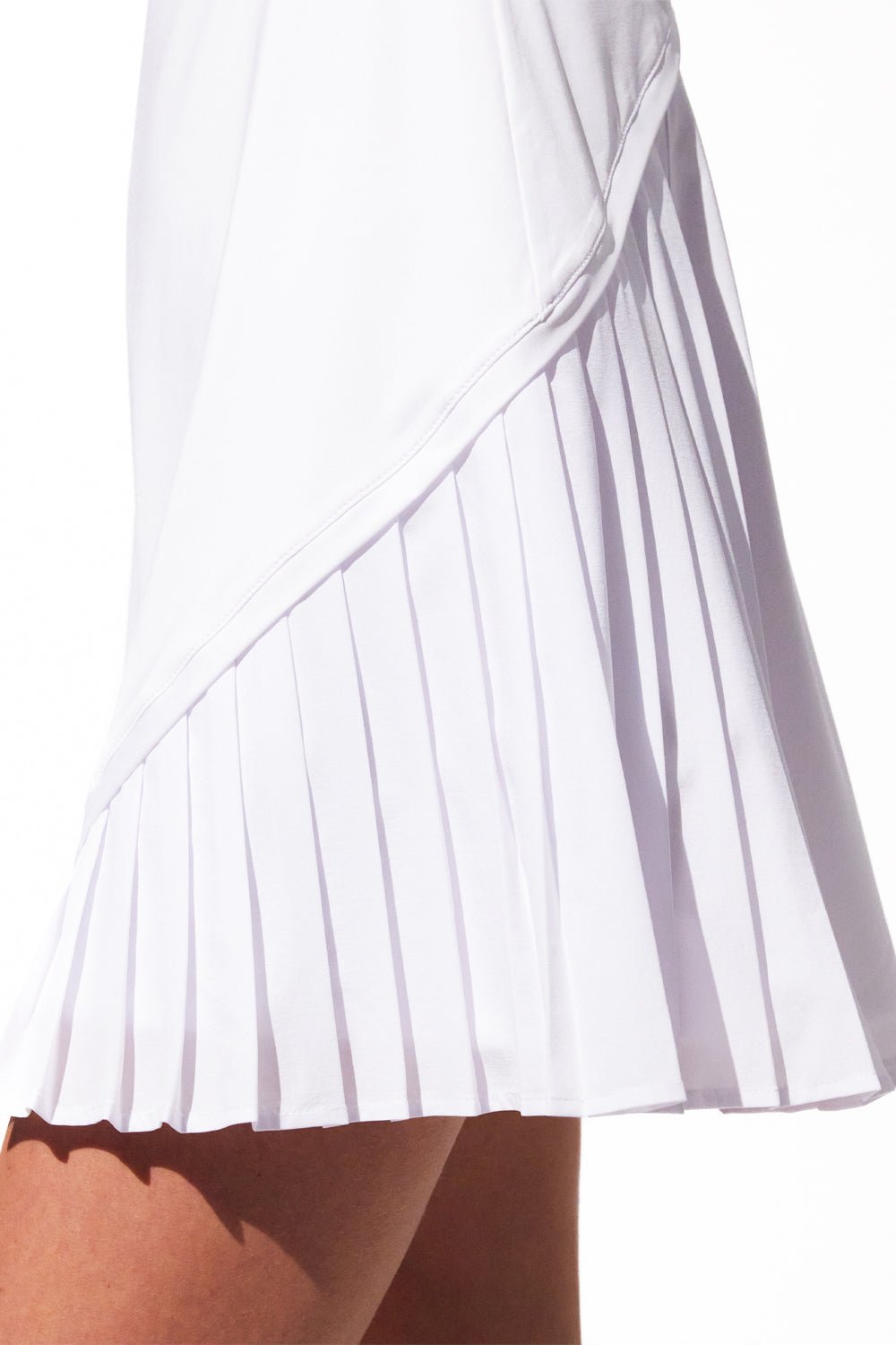 Power Tennis Dress In White - EleVen by Venus Williams