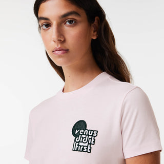 PRE-ORDER - EleVen x Lacoste Venus Did It First Tshirt - EleVen by Venus Williams
