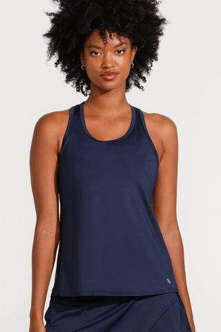 Race Day Tank In Admiral Navy - EleVen by Venus Williams
