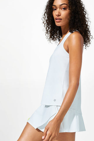 Race Day Tank In White - EleVen by Venus Williams