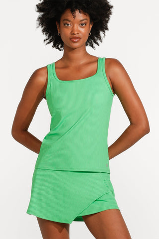 Superfly Tennis Skirt In Island Green - EleVen by Venus Williams