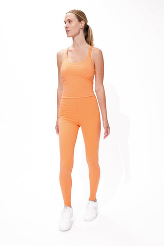 Washed Out High-Rise Legging In Nectarine - EleVen by Venus Williams